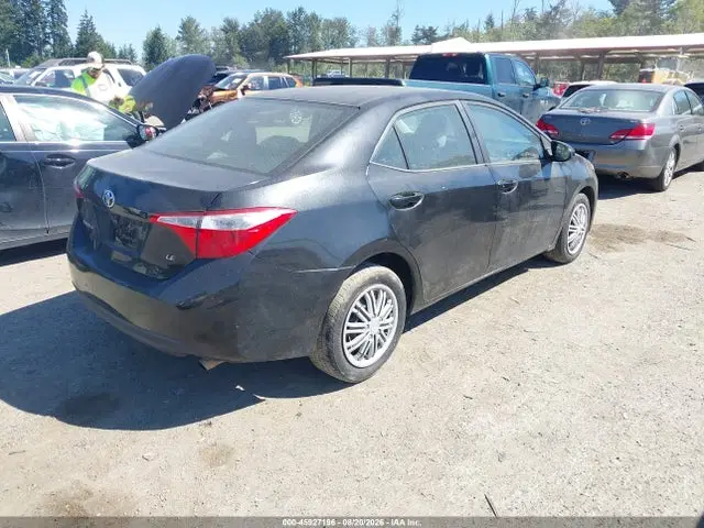 2015 Toyota COROLLA LE VIN 2T1BURHE4FC364163 фото 4