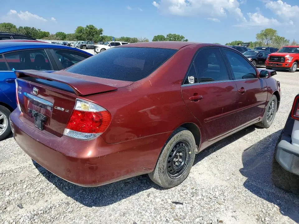 2005 TOYOTA CAMRY VIN 4T1BE32K45U025635 фото 3