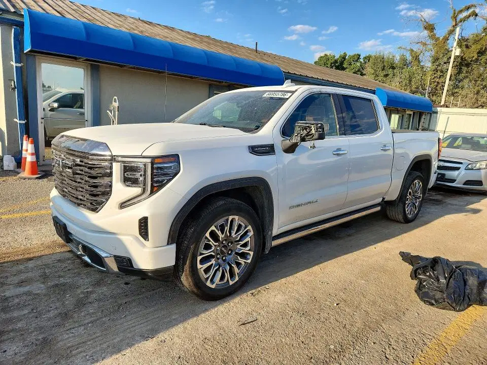 1GTUUHEL8RZ151071 — 2024 GMC Sierra, Пожар двигателя (Burn - Engine), фото до ремонта