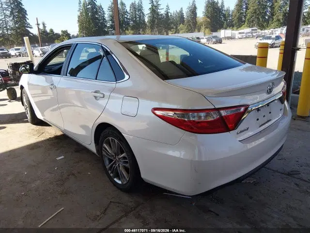 2016 Toyota CAMRY SE VIN 4T1BF1FK3GU160023 фото 3