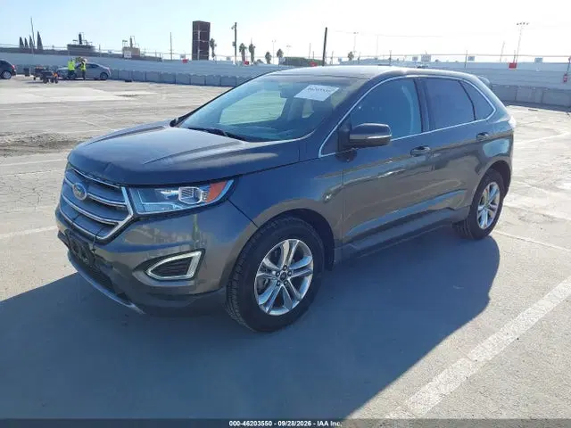 2018 Ford EDGE SEL VIN 2FMPK3J8XJBC01236 фото 2