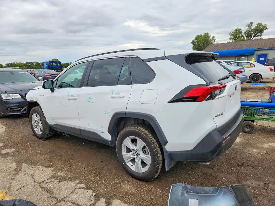 2021 TOYOTA RAV4 HYBRID VIN 2T3R6RFV1MW011443 фото 2