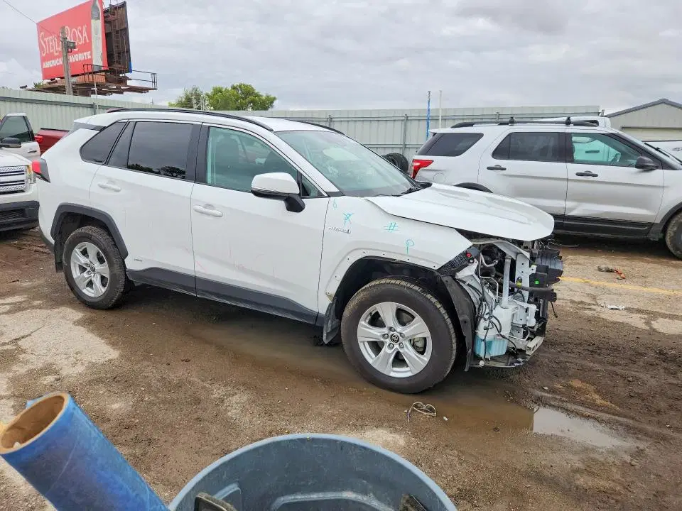 2021 TOYOTA RAV4 HYBRID VIN 2T3R6RFV1MW011443 фото 4