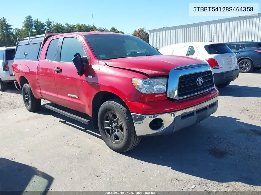 2008 Toyota Tundra Base 4.7L V8 VIN 5TBBT54128S464358 фото 2