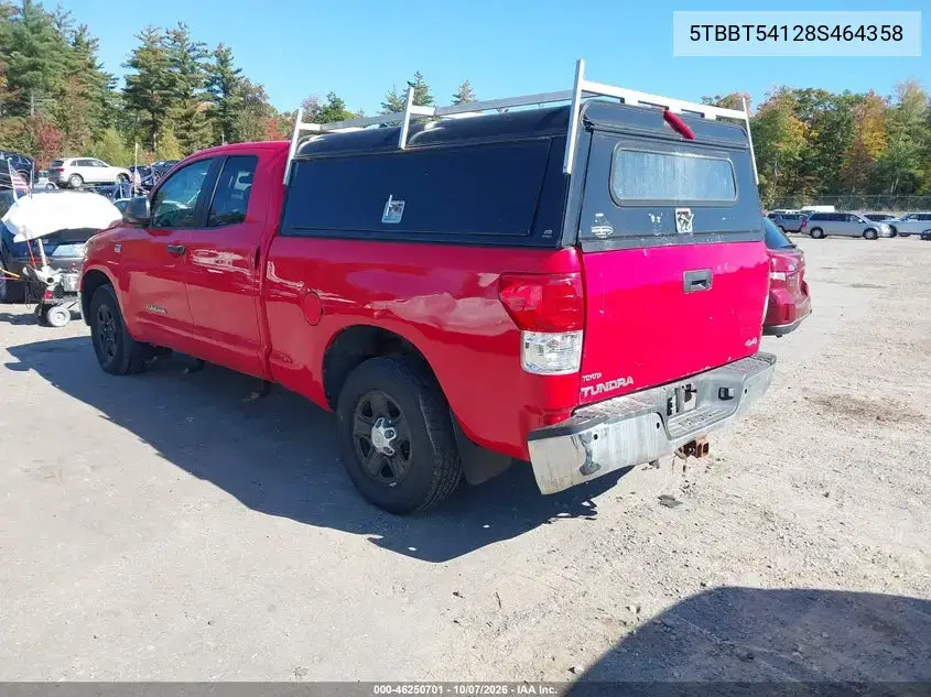 2008 Toyota Tundra Base 4.7L V8 VIN 5TBBT54128S464358 фото 4