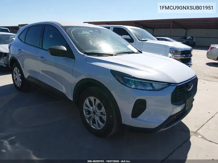1FMCU9GNXSUB01951 — 2025 Ford Escape, передняя часть, фото до ремонта