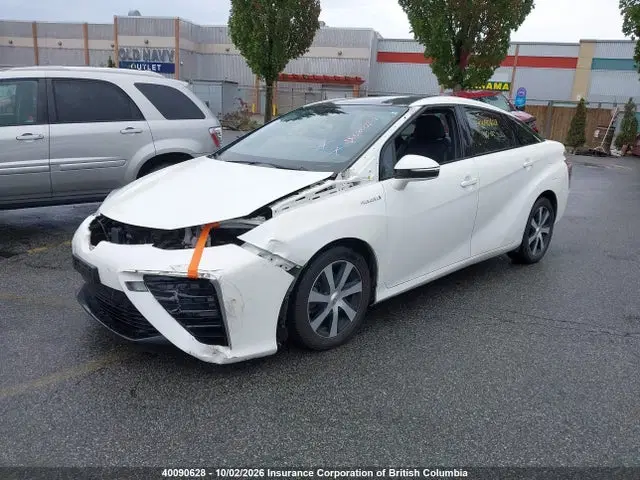 2016 Toyota Mirai VIN JTDBVRBD3GA000481 фото 2