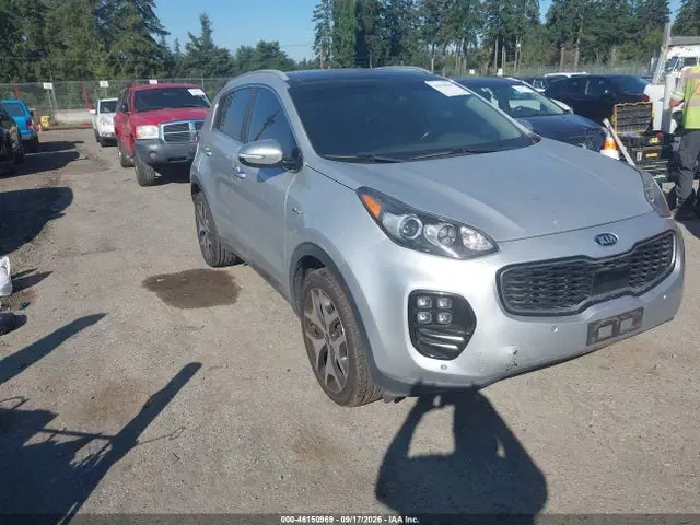 KNDPRCA69H7128121 — 2017 Kia Sportage Sx Turbo, Естественный износ, фото до ремонта