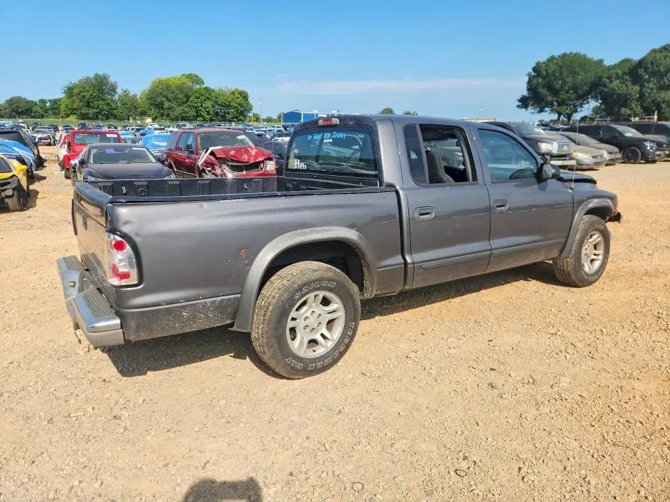 2004 DODGE DAKOTA VIN 1D7HL48N04S643448 фото 3