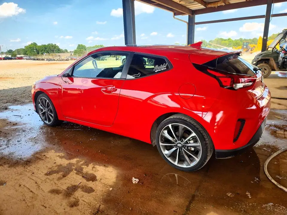 2020 HYUNDAI VELOSTER VIN KMHTG6AF9LU030170 фото 3