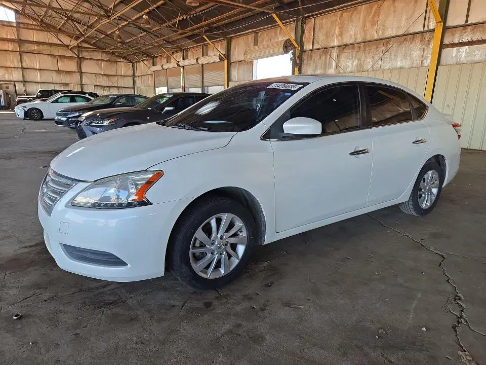 3N1AB7AP2FY368636 — 2015 Nissan Sentra, мелкие вмятины и царапины, фото до ремонта
