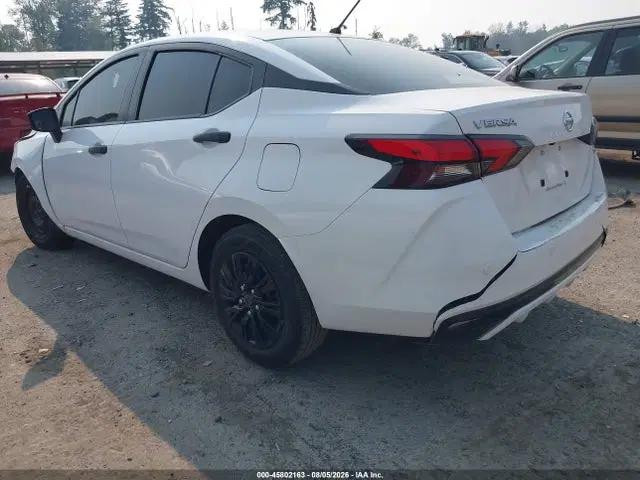 2020 Nissan Versa S Xtronic Cvt VIN 3N1CN8DV6LL827207 фото 3