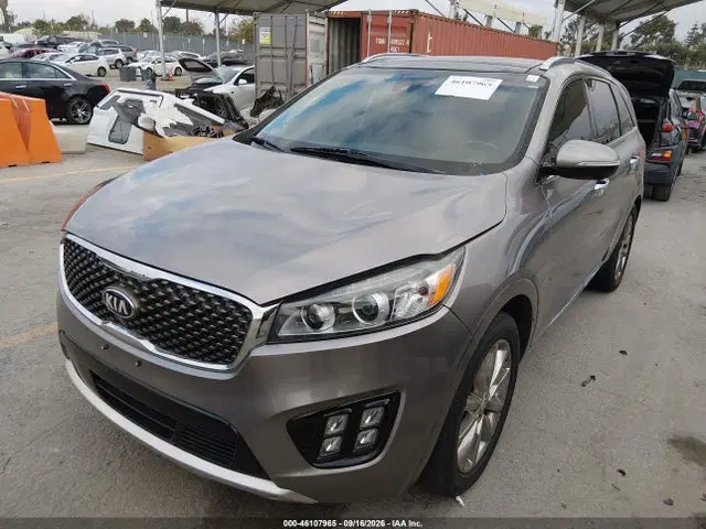 2016 KIA Sorento 3.3l Sxl VIN 5XYPK4A54GG044548 фото 2