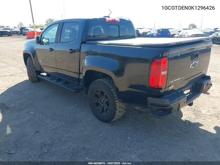 2019 Chevrolet Colorado Z71 VIN 1GCGTDEN0K1296426 фото 4