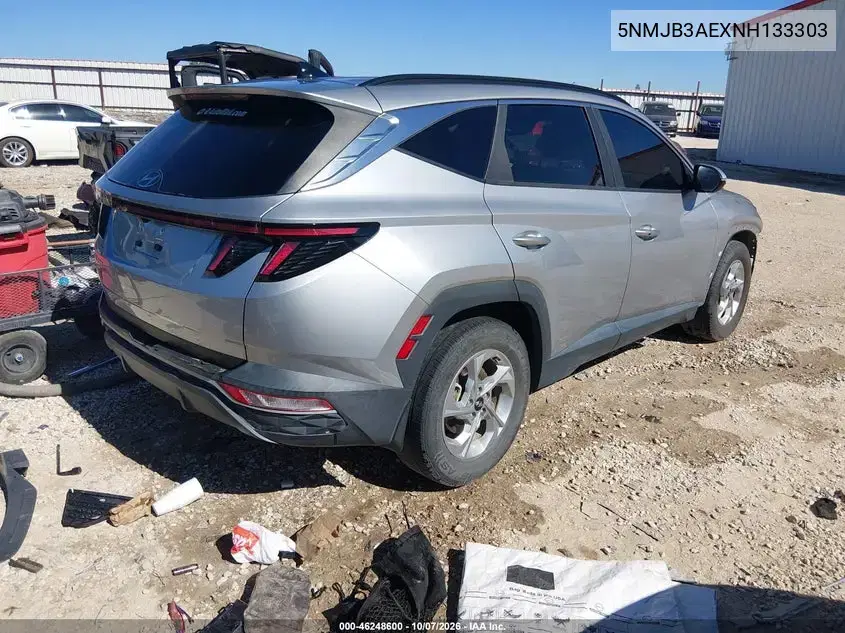 2022 Hyundai Tucson Sel VIN 5NMJB3AEXNH133303 фото 5