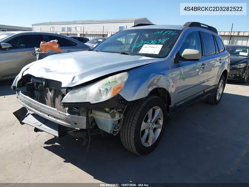 2013 Subaru Outback 2.5I Limited VIN 4S4BRCKC2D3282522 фото 3