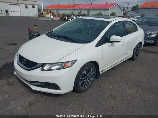 2014 Honda CIVIC EX VIN 2HGFB2F50EH036231 фото 2
