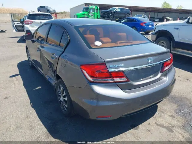 2014 Honda Civic Lx VIN 19XFB2F59EE242285 фото 3