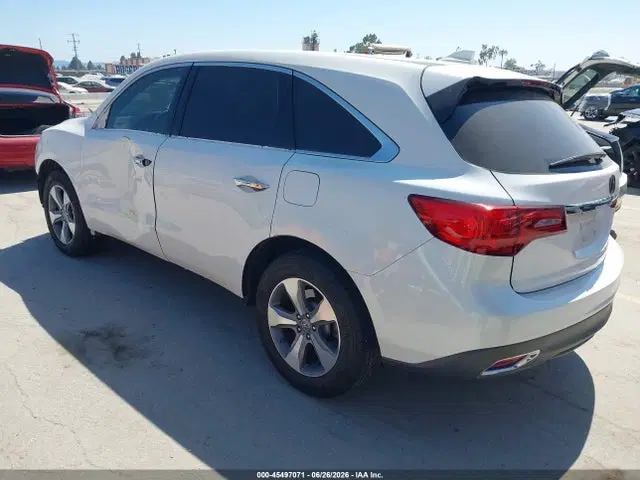 2016 Acura Mdx Acurawatch Plus Package VIN 5FRYD3H27GB015281 фото 3