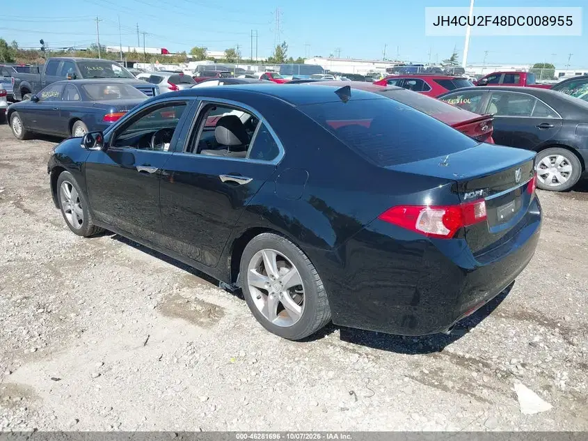 2013 Acura Tsx 2.4 VIN JH4CU2F48DC008955 фото 4