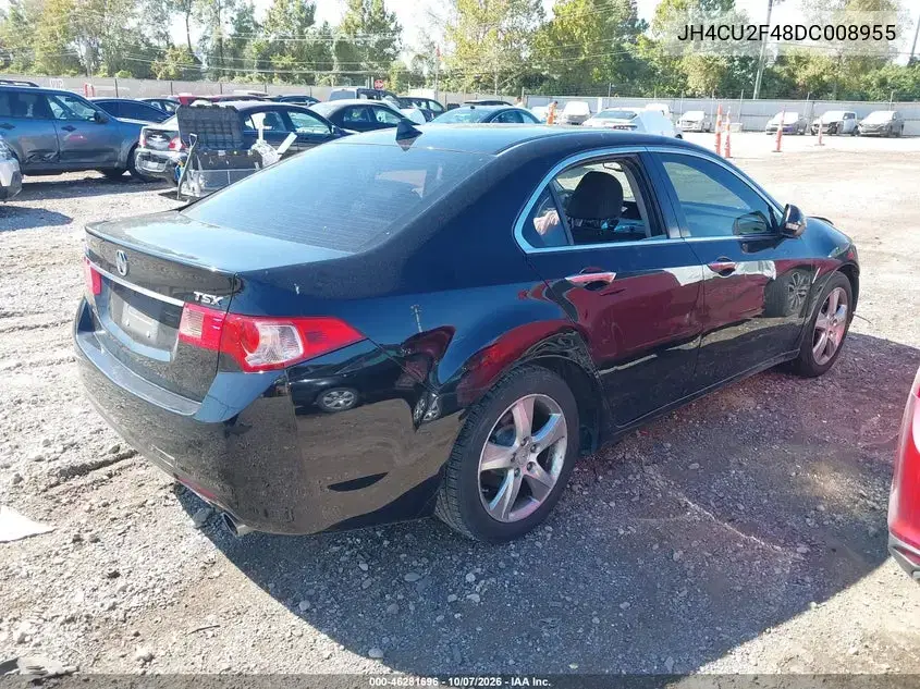 2013 Acura Tsx 2.4 VIN JH4CU2F48DC008955 фото 5
