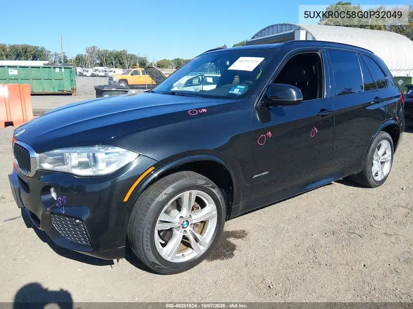 2016 BMW X5 xDrive35I VIN 5UXKR0C58G0P32049 фото 3