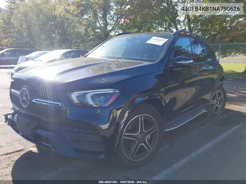 2022 Mercedes-Benz Gle 350 4Matic VIN 4JGFB4KB1NA790626 фото 3