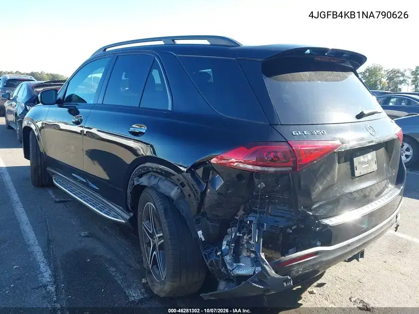 2022 Mercedes-Benz Gle 350 4Matic VIN 4JGFB4KB1NA790626 фото 4