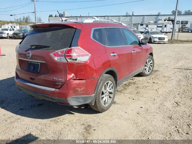 2014 Nissan Rogue S/sl/sv VIN 5N1AT2MV8EC848688 фото 4