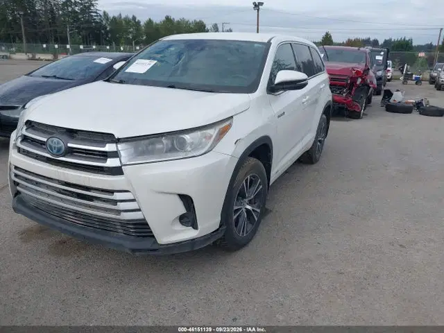 2017 Toyota Highlander Hybrid Le VIN 5TDBGRFH5HS024406 фото 2