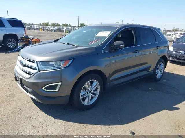 2015 Ford EDGE SEL VIN 2FMTK3J87FBC40467 фото 2