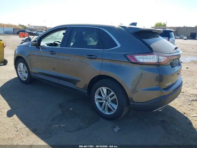 2015 Ford EDGE SEL VIN 2FMTK3J87FBC40467 фото 3