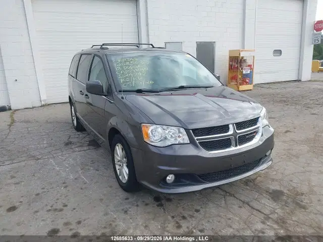 2C4RDGBG3JR224949 — 2018 Dodge Grand Caravan SE, Theft, фото до ремонта