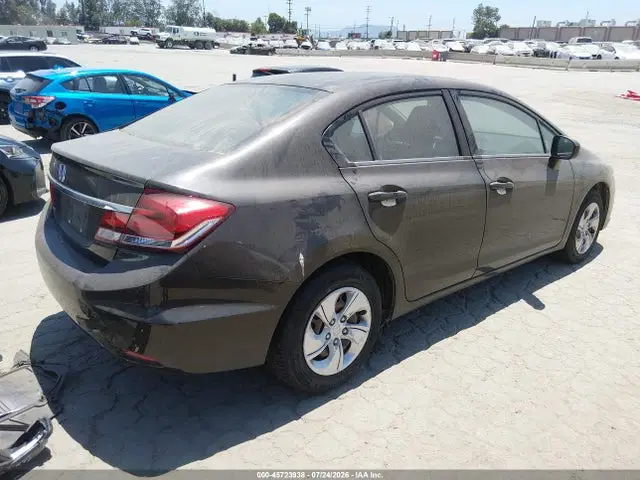 2014 Honda Civic Lx VIN 2HGFB2F54EH528311 фото 4
