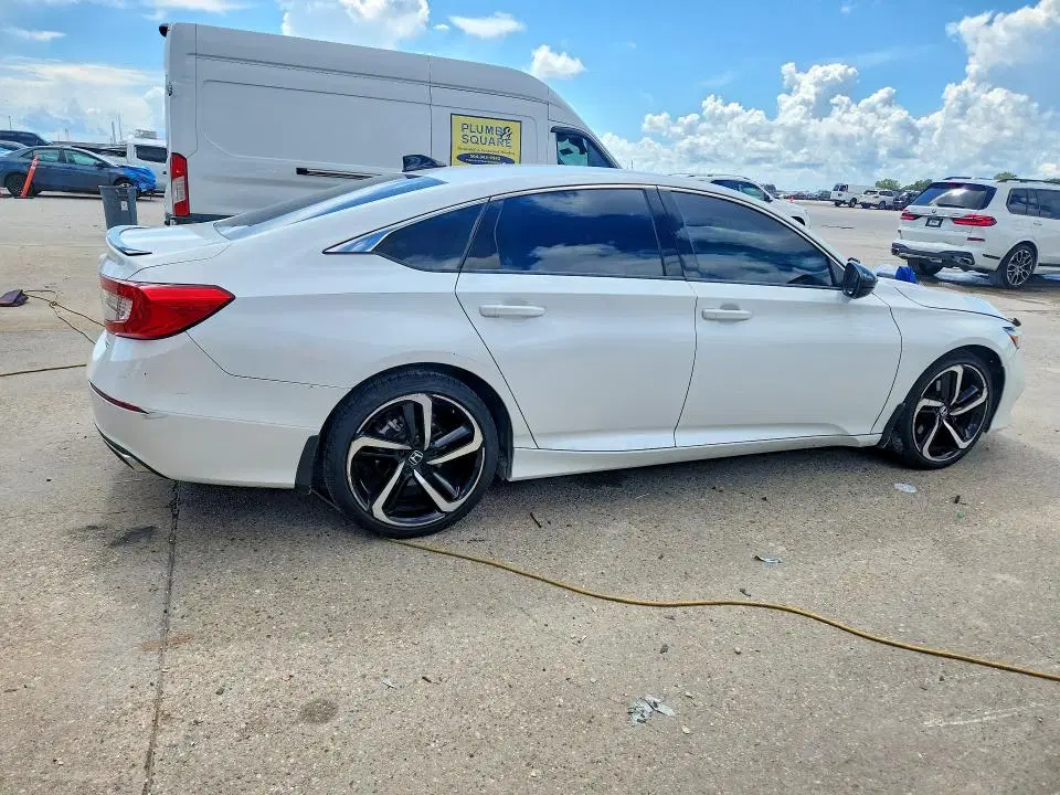 2022 HONDA ACCORD VIN 1HGCV1F48NA007313 фото 3
