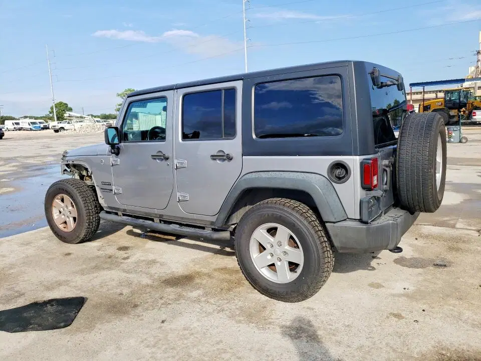 2018 JEEP WRANGLER UNLIMITED VIN 1C4HJWDG7JL920928 фото 2