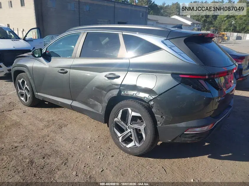 2022 Hyundai Tucson Sel VIN 5NMJCCAE3NH087049 фото 4