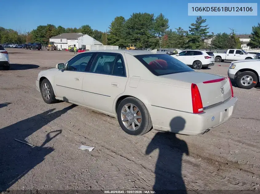 2011 Cadillac Dts Luxury Collection VIN 1G6KD5E61BU124106 фото 3