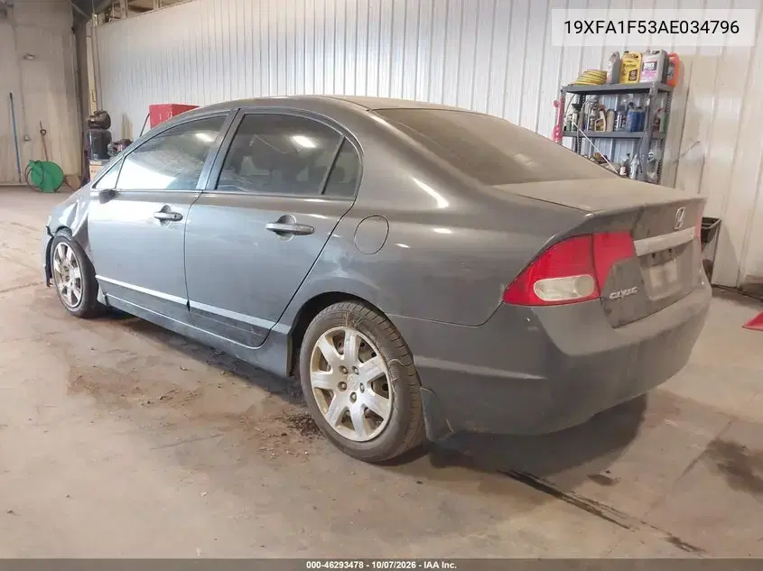 2010 Honda Civic Lx VIN 19XFA1F53AE034796 фото 4