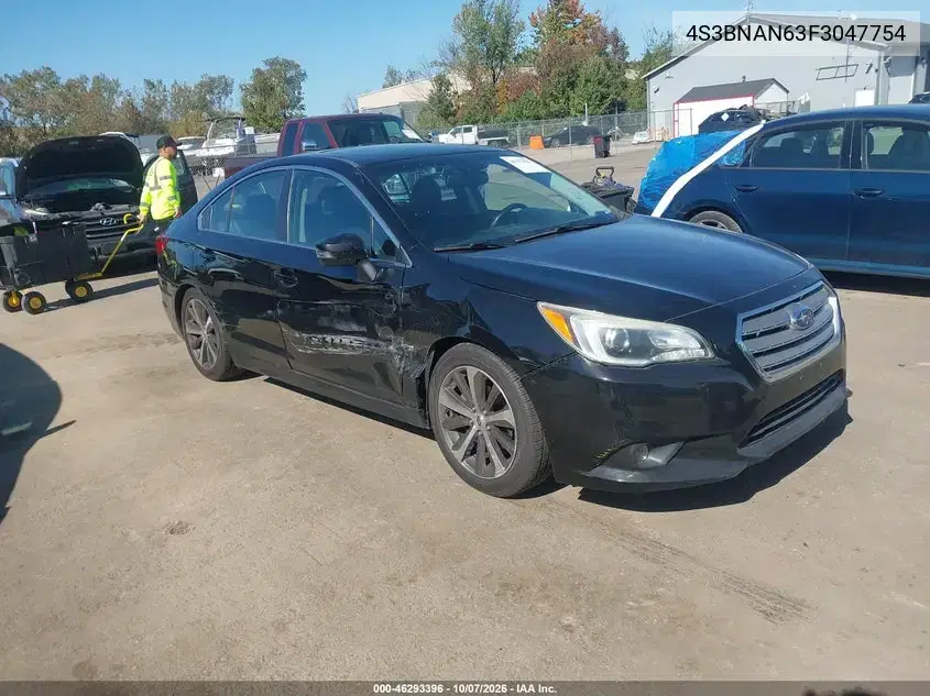 4S3BNAN63F3047754 — 2015 Subaru Legacy, Правая сторона, фото до ремонта