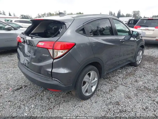 2019 Honda HR-V EX VIN 3CZRU6H51KM734462 фото 4