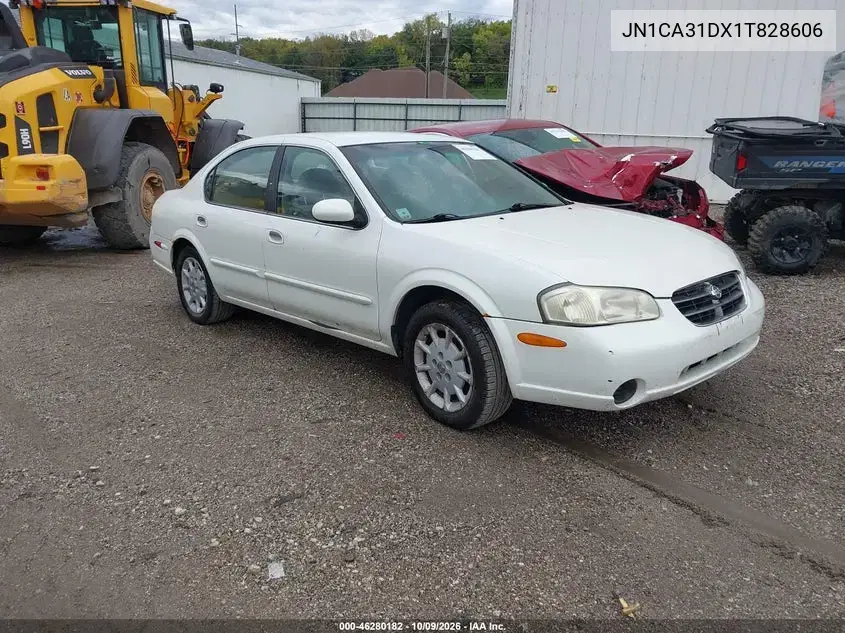 JN1CA31DX1T828606 — 2001 Nissan Maxima, Естественный износ, фото до ремонта