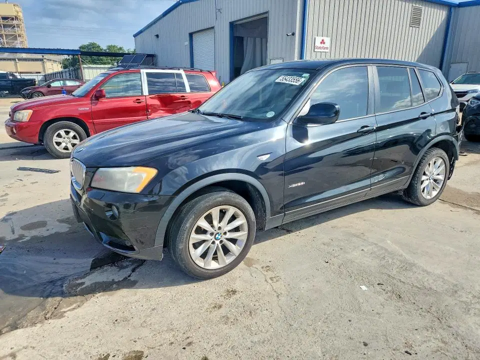 5UXWX9C57E0D42684 — 2014 BMW X3, Задняя часть, фото до ремонта