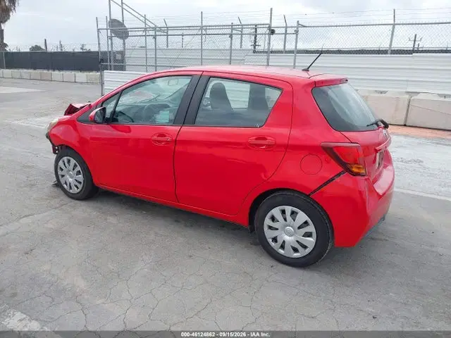 2015 Toyota YARIS L VIN VNKKTUD36FA036152 фото 3