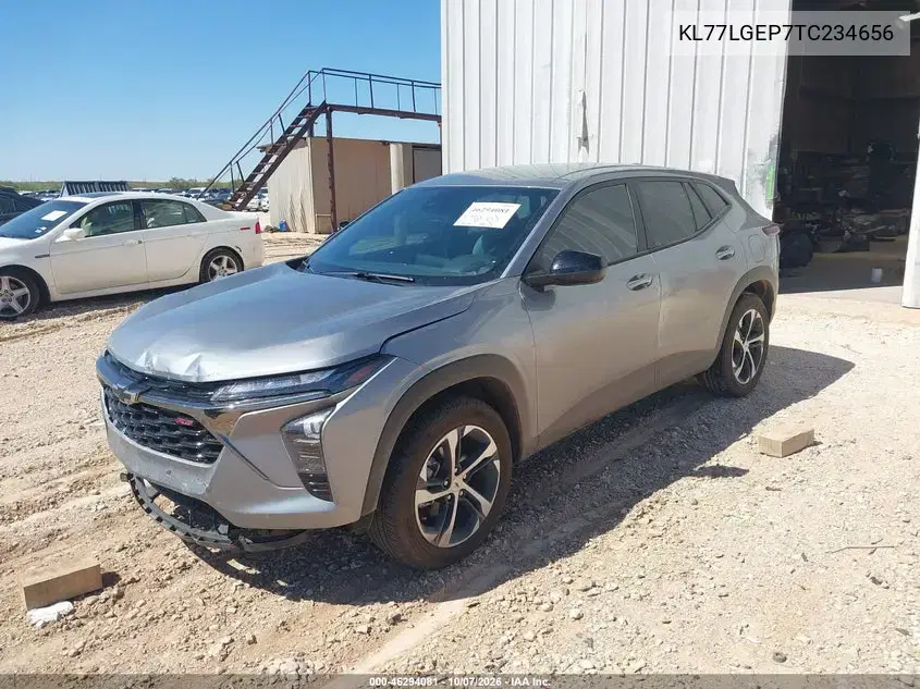 2026 Chevrolet Trax Fwd 1Rs VIN KL77LGEP7TC234656 фото 3