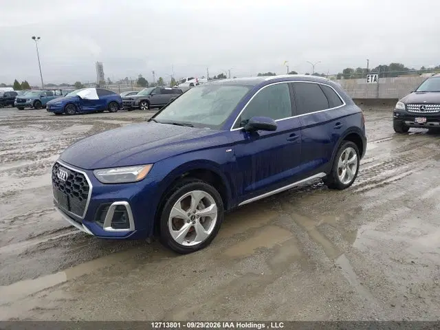 2021 Audi Q5 Technik VIN WA1FAAFY1M2068399 фото 2