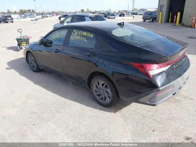 2025 Hyundai Elantra Preferred VIN KMHLM4DG6SU028506 фото 3
