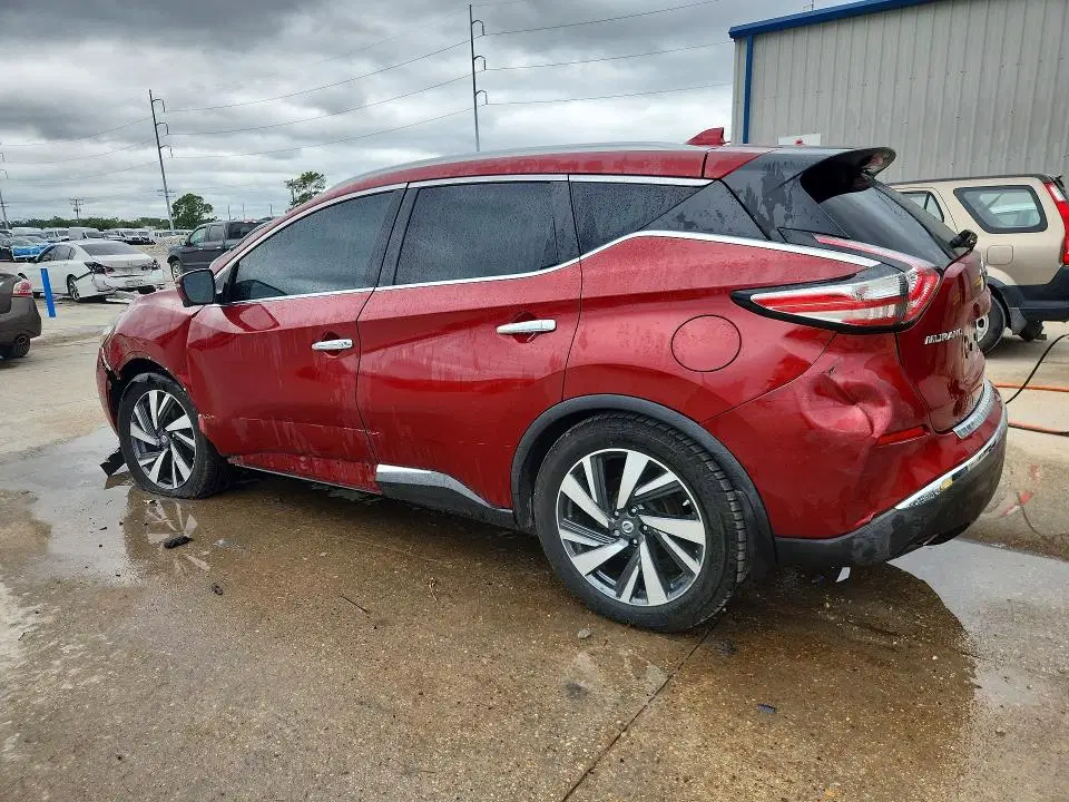 2018 NISSAN MURANO VIN 5N1AZ2MG9JN128900 фото 2