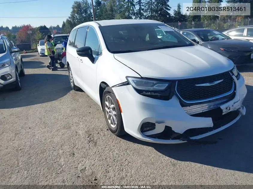 2025 Chrysler Pacifica Select VIN 2C4RC1BG3SR513461 фото 2
