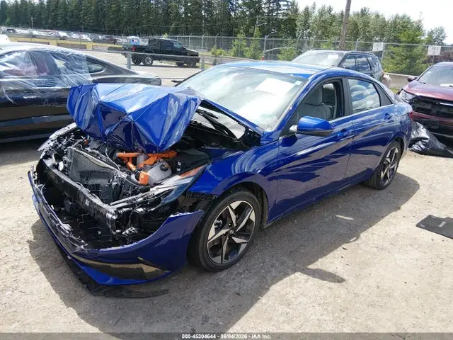 2023 Hyundai Elantra Hybrid Limited VIN KMHLN4AJXPU065210 фото 2
